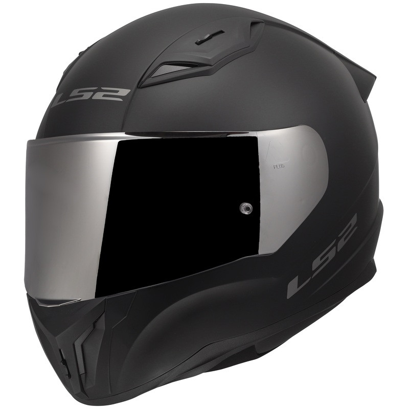 LS2 Centric Silver Iridium Matte Black Helmet