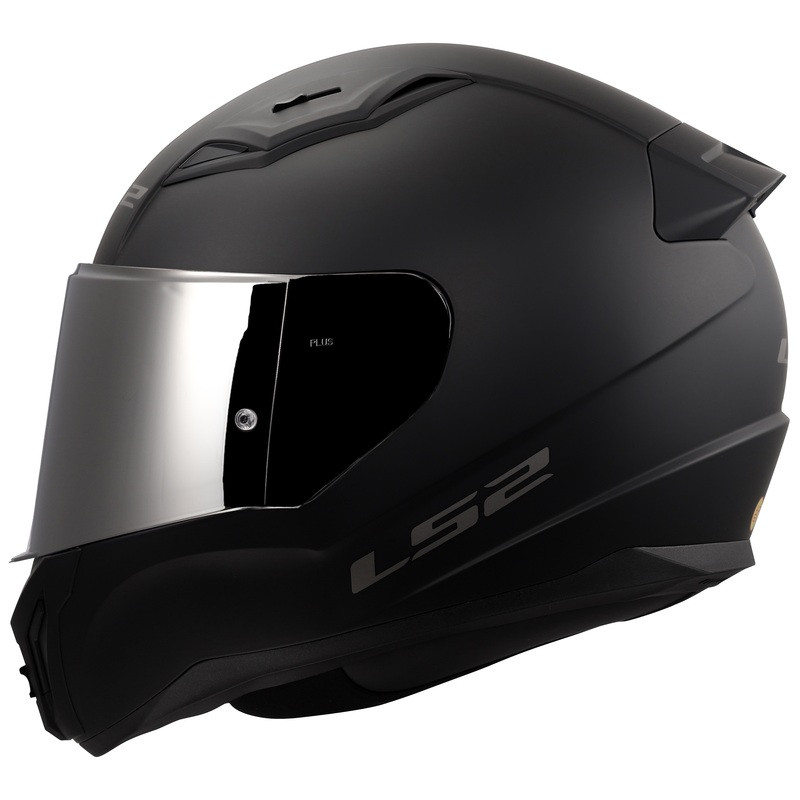 LS2 Centric Silver Iridium Matte Black Helmet