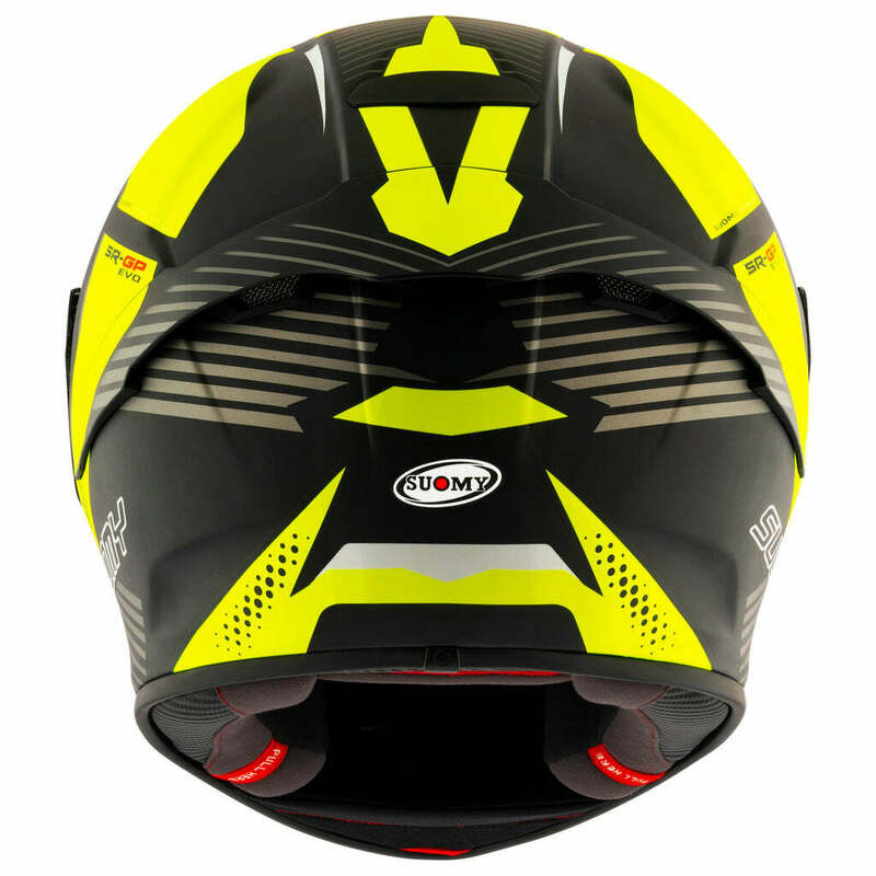 Suomy SR-GP EVO Airspeed Yellow White Helmet