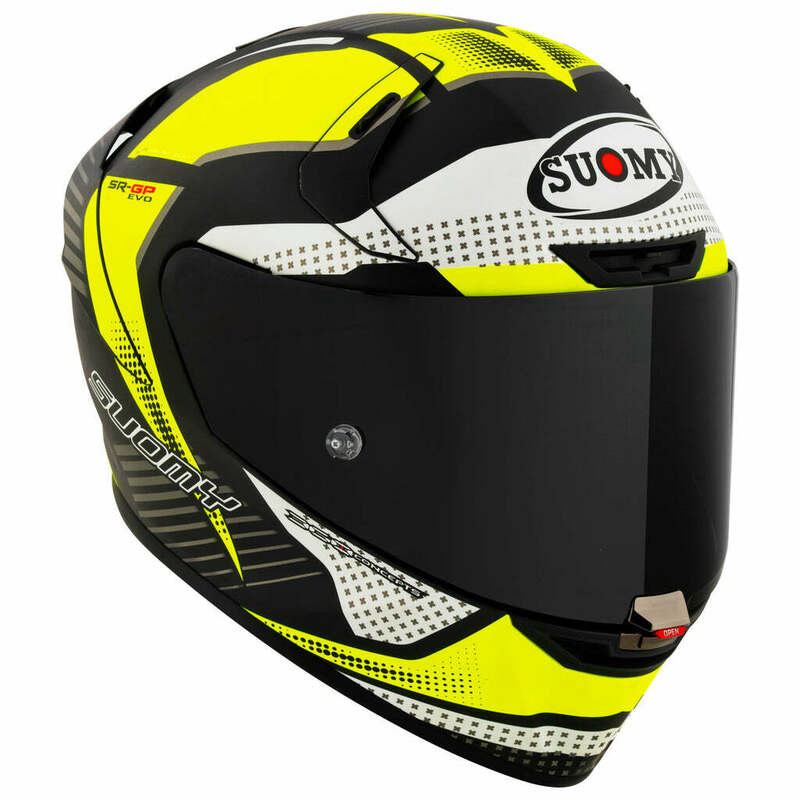 Suomy SR-GP EVO Airspeed Yellow White Helmet