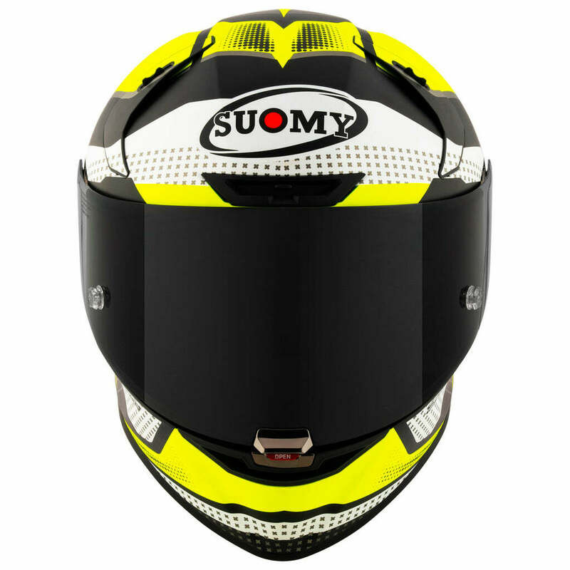 Suomy SR-GP EVO Airspeed Yellow White Helmet
