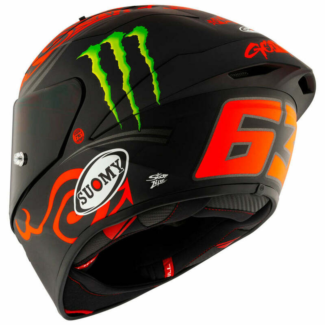 Suomy S1-XR Bagnaia Monster 2024 Replica Helmet