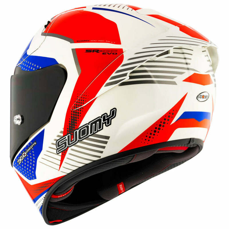 Suomy SR-GP EVO Airspeed Red Blue Helmet