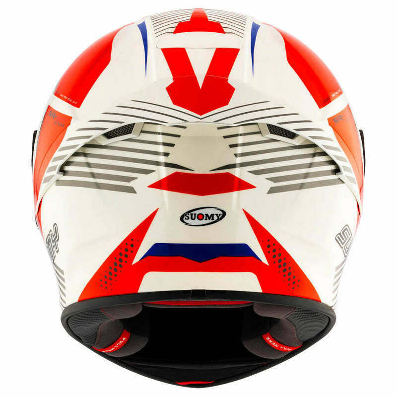 Suomy SR-GP EVO Airspeed Red Blue Helmet