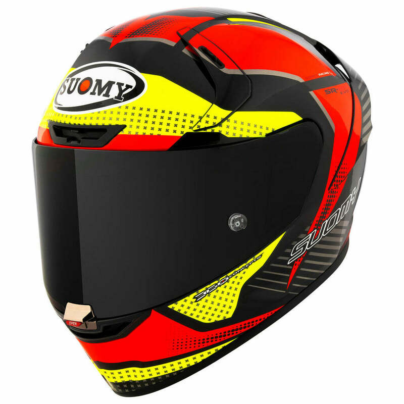 Suomy SR-GP EVO Airspeed Red Yellow Helmet