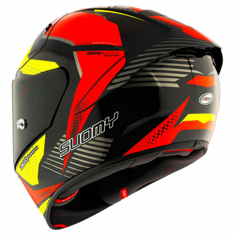 Suomy SR-GP EVO Airspeed Red Yellow Helmet