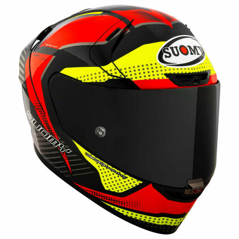 Suomy SR-GP EVO Airspeed Red Yellow Helmet