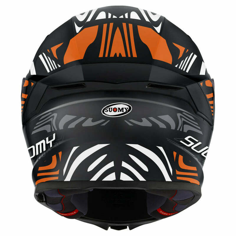 Suomy Stellar 2 Molten Matte Orange Helmet