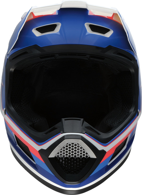 Z1R Youth Dirt Maxx Vortex Red White Blue Helmet