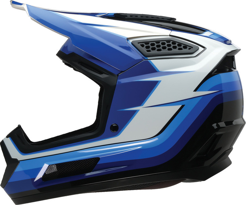 Z1R Dirt Maxx Vortex Blue White Helmet