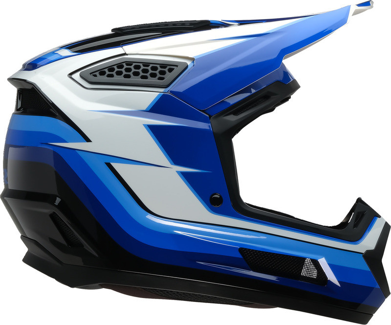 Z1R Dirt Maxx Vortex Blue White Helmet