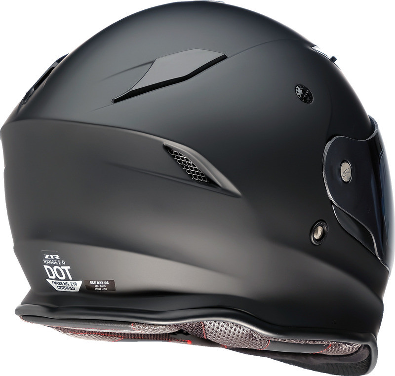 Z1R Nemesis Smoke Flat Black Helmet