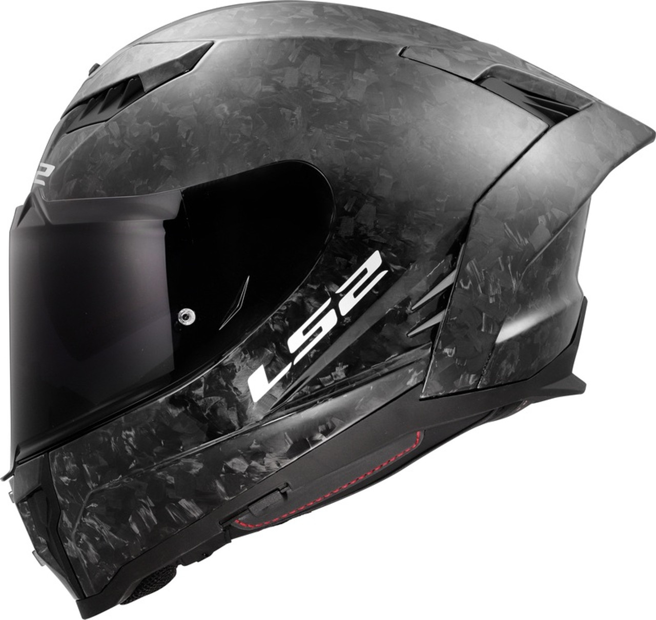LS2 Dragon Carbon Forged Gloss Black Helmet
