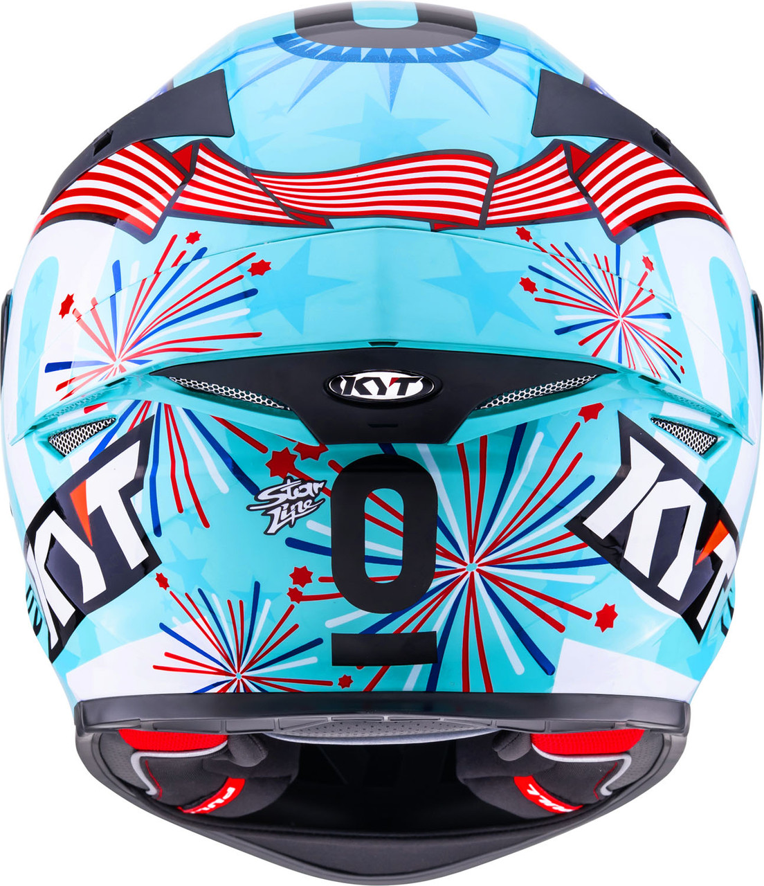 KYT TT-Revo Leopard Americas Replica Helmet