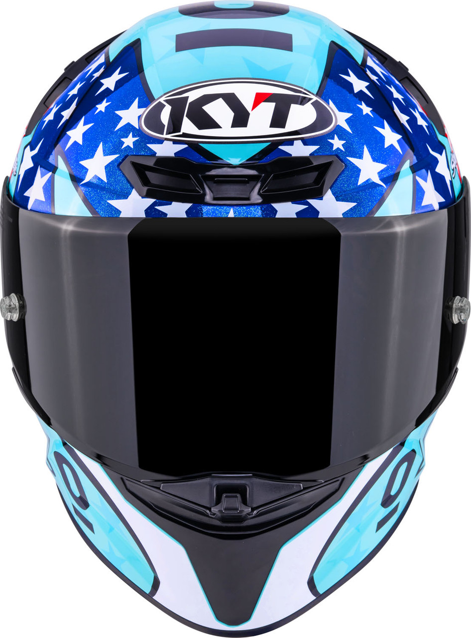 KYT TT-Revo Leopard Americas Replica Helmet