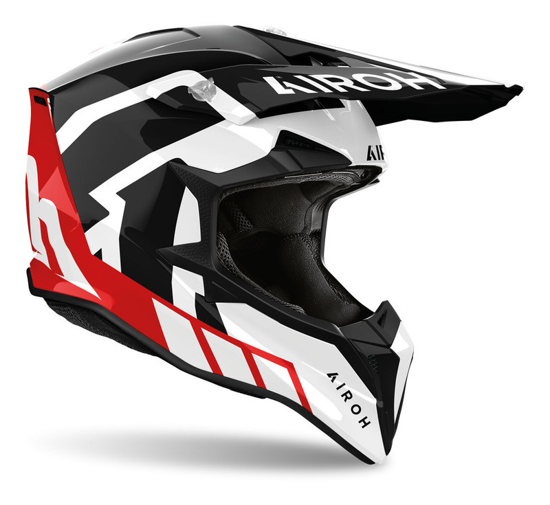 Airoh Wraaap Reloaded Red Gloss Helmet