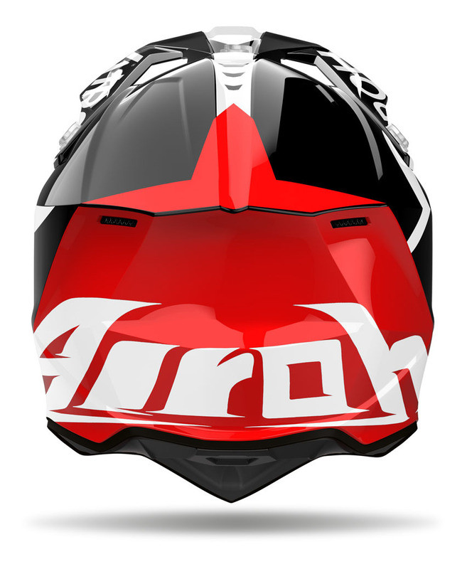 Airoh Wraaap Reloaded Red Gloss Helmet