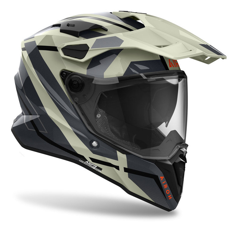 Airoh Commander 2 Mavick Olive Gloss Helmet - Speed Addicts