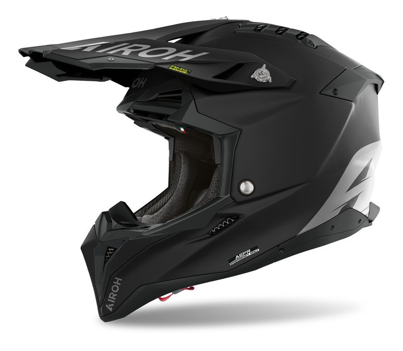 セキュリティ・セーフティ Airoh aviator3 Airoh Aviator 3 Black Matte Helmet - Speed Addicts