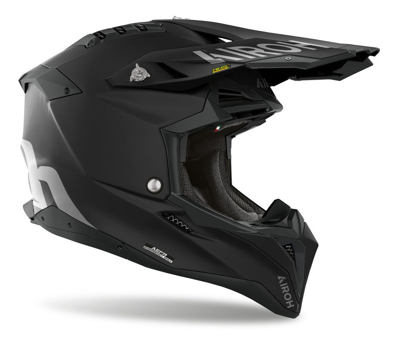 Airoh (アイロー) Aviator 3 Spin カーボンヘルメット Airoh Aviator 3 Black Matte Helmet - Speed Addicts