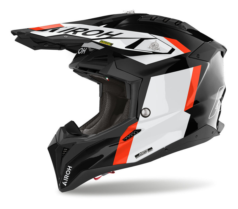Airoh Aviator 3 Glory Orange Gloss Helmet