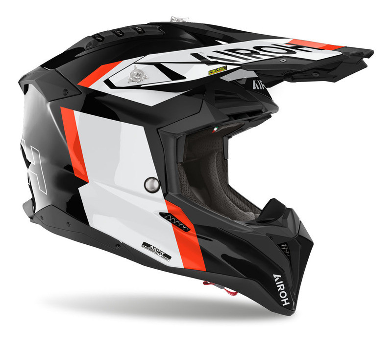Airoh Aviator 3 Glory Orange Gloss Helmet - Speed Addicts