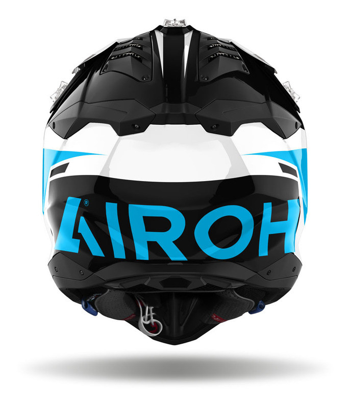 Airoh Aviator 3 Sabre Azure Gloss Helmet