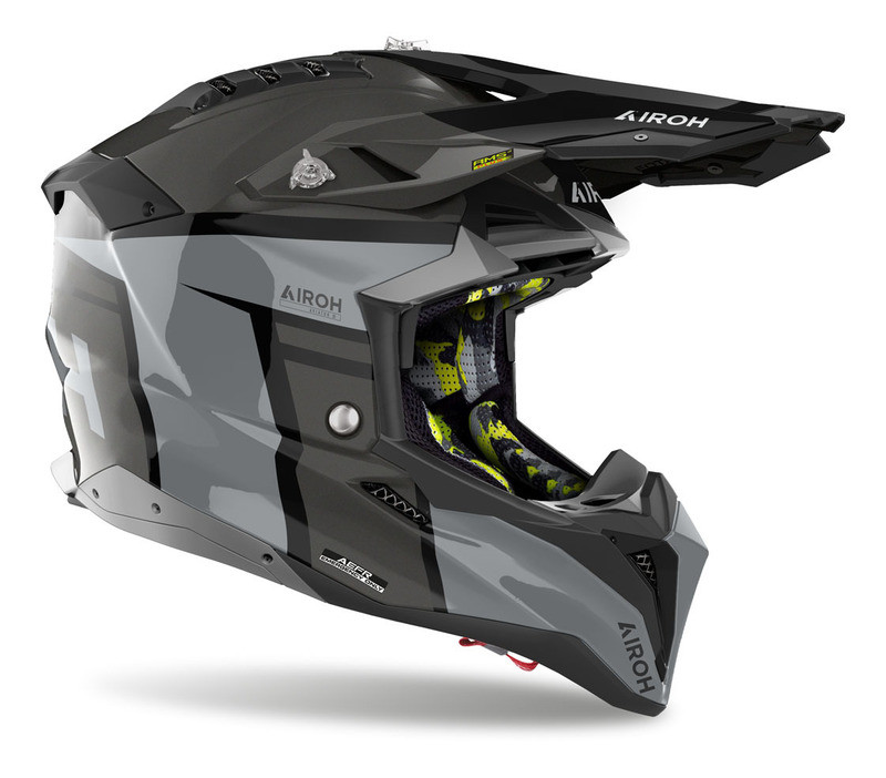 Airoh Aviator 3 Sabre Grey Gloss Helmet