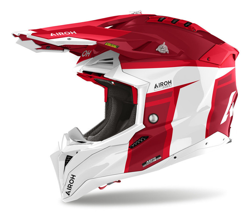 Airoh Aviator 3 Sabre Red Gloss Helmet