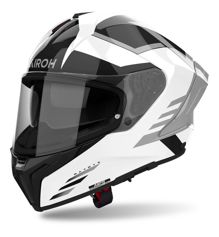 Airoh Matryx Thron White Gloss Helmet
