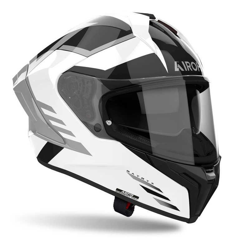Airoh Matryx Thron White Gloss Helmet