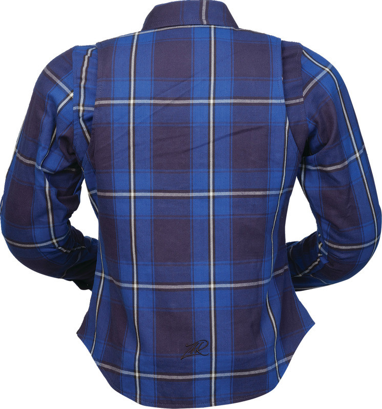 Z1R Women's Ashwood Blue Flannel