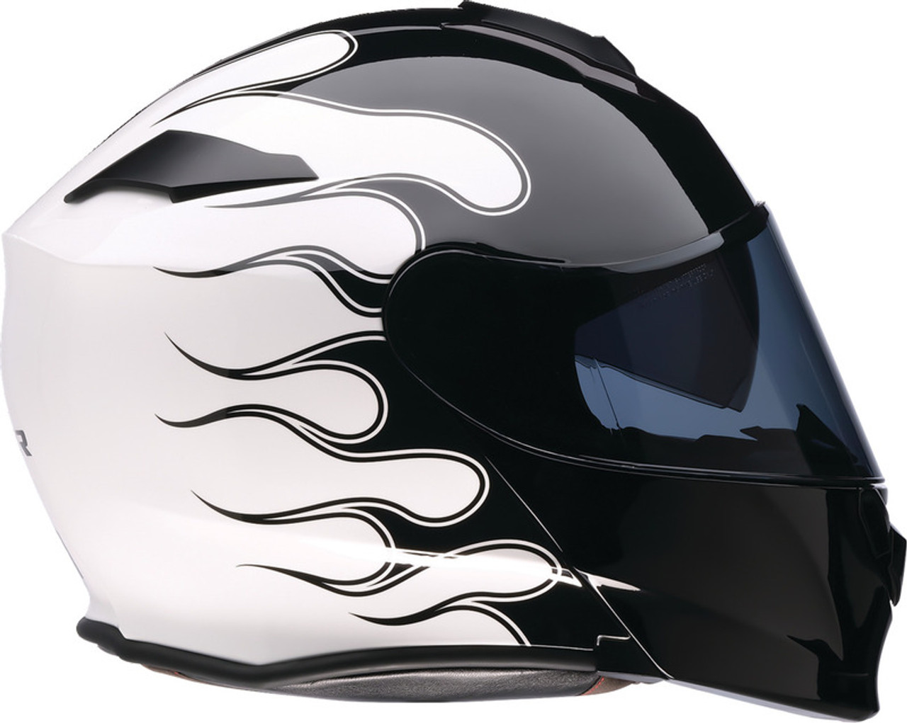 Z1R Solaris 2.0 Flame Black White Helmet
