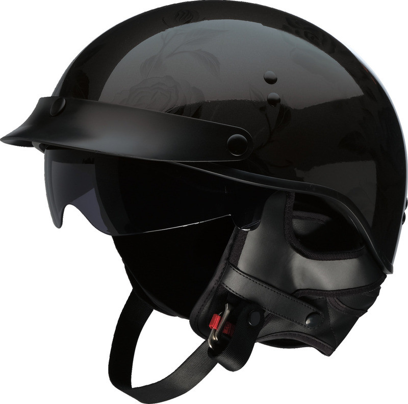 Z1R Vagrant NC Rose Black Helmet