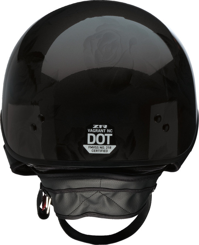 Z1R Vagrant NC Rose Black Helmet
