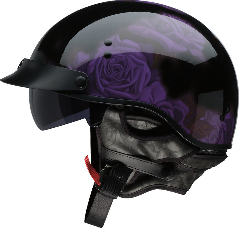 Z1R Vagrant NC Rose Black Purple Helmet