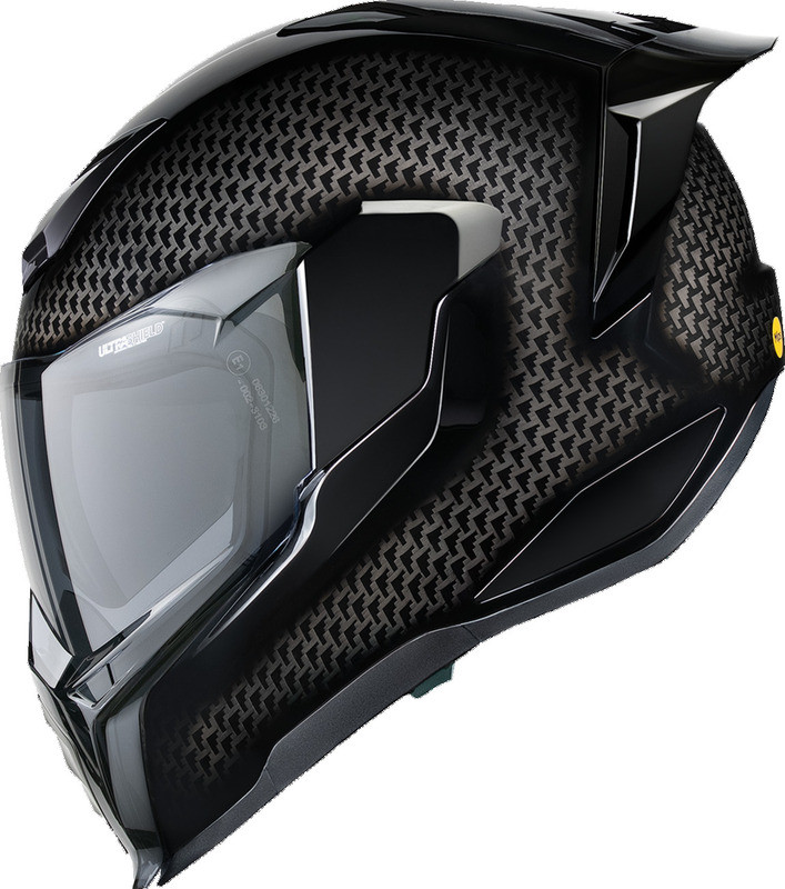 Icon Ultraflite Carbon Black Helmet
