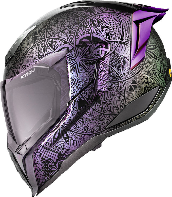 Icon Ultraflite Opal Mandala Purple Helmet