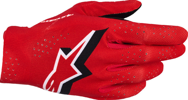 Alpinestars Supertech MX Fire Red Black White Gloves