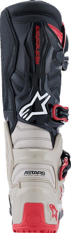 Alpinestars Tech 7 Enduro Black Light Gray Bright Red Boots