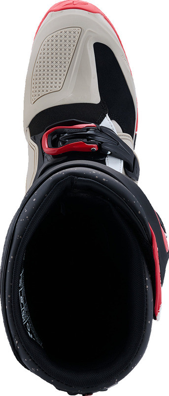 Alpinestars Tech 7 Enduro Black Light Gray Bright Red Boots