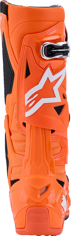 Alpinestars Tech 10 Supervented Fluorescent Orange Black White