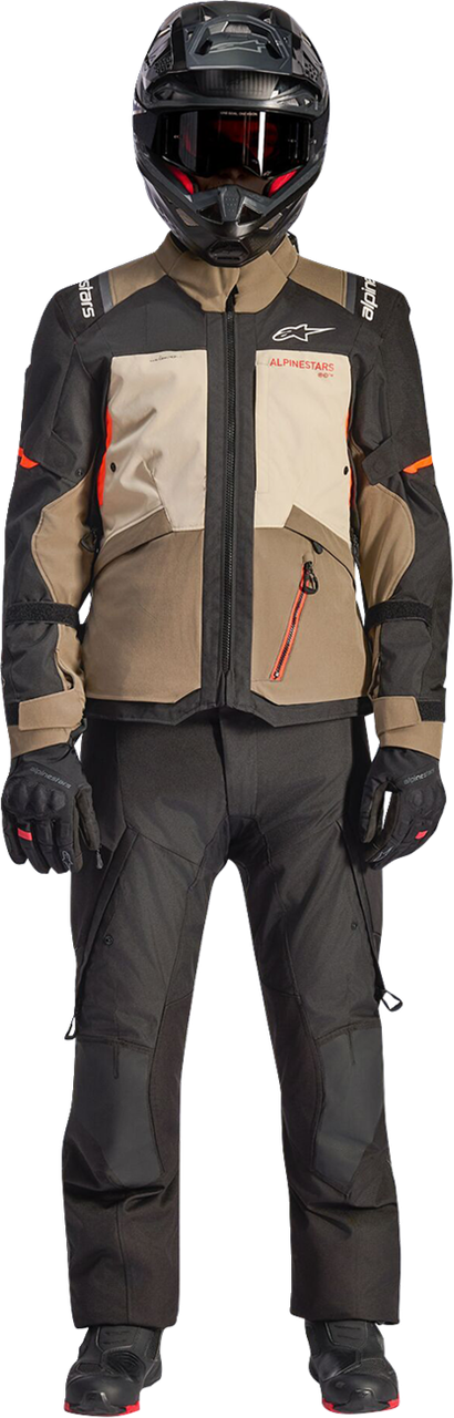 Alpinestars Andes V4 Drystar Walnut Black Jacket - Speed Addicts