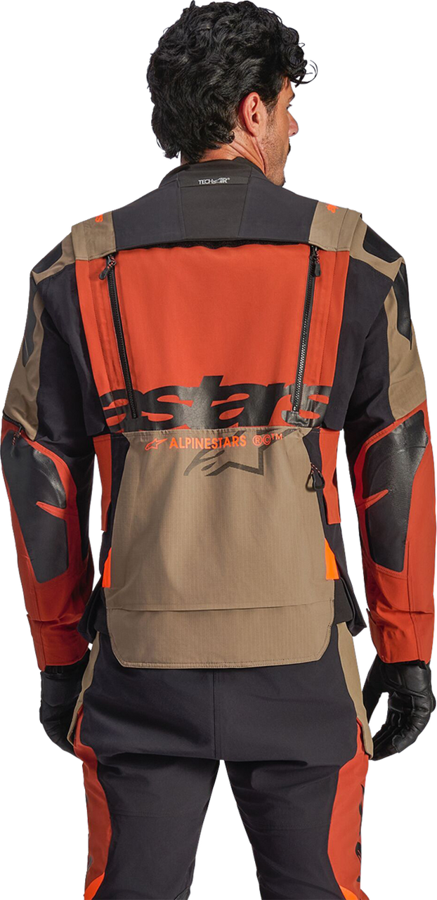 Alpinestars Halo Pro Drystar XF Laminated Walnut Rust Black Jacket