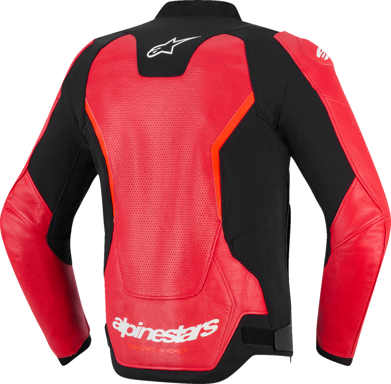 Alpinestars GP Force V2 Airflow Red Fluo Leather Jacket
