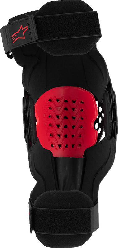 Alpinestars SX-1 Plasma Black Red Cool Gray Knee Guards