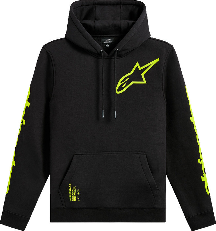 Alpinestars Triple Pullover Black Hoodie