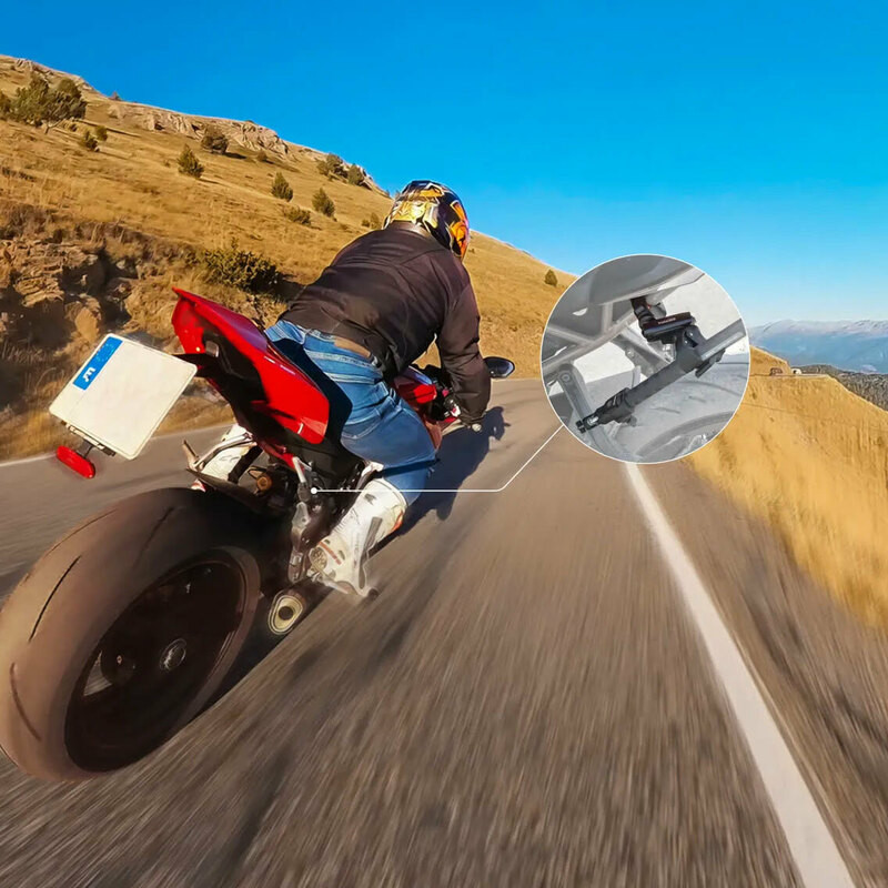 Insta360 Motorcycle Selfie Stick Support Clamp - Speed Addicts