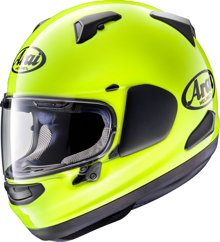 Arai Signet-X Fluorescent Yellow Helmet