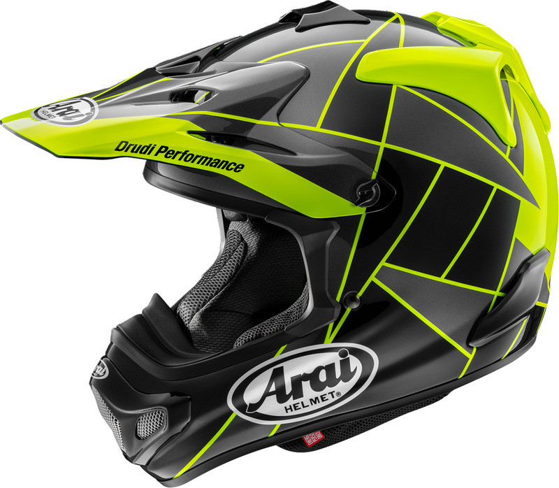 Arai VX-Pro4 Fragment Yellow Helmet